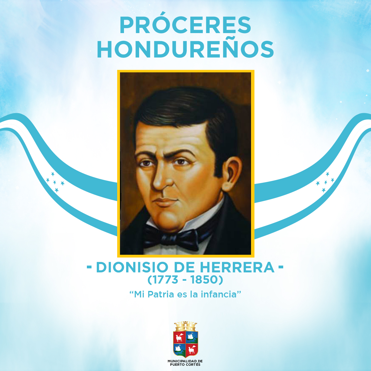 EL PRIMER JEFE DE ESTADO DE HONDURAS DIONISIO DE HERRERA